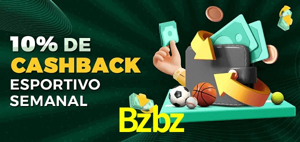10% de bônus de cashback na Bzbz